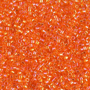 델리카비즈 1.6mm(DB151번 : Tangerine Transparent AB) - 3g