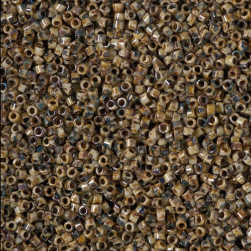 델리카비즈 1.6mm(DB2267번 :Picasso Brown Tan Matte) - 3g