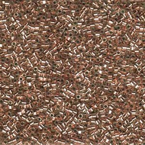 델리카컷비즈 1.6mm(DBC37번 : Copper Crystal-Lined) - 3g