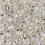 델리카비즈 3mm(DBL41번 : Crystal Silver-Lined) - 3g