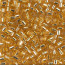 델리카비즈 3mm(DBL42번 : Gold Silver-Lined) - 3g
