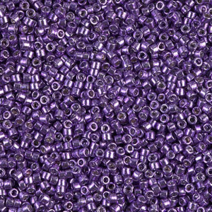 델리카비즈 1.6mm(DB430번 : Purple Dyed Galvanized) - 3g