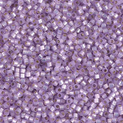 델리카비즈 1.6mm(DB629번 : Lavender Alabaster Dyed Silver-Lined) - 3g