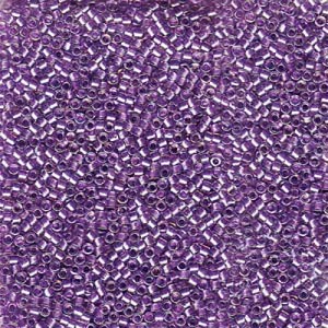 델리카비즈 1.6mm(DB1754번 : Sparkling Purple-Lined Crystal AB) - 3g