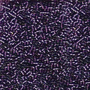 델리카비즈 1.6mm(DB1756번 : Sparkling Purple-Lined Amethyst AB) - 3g
