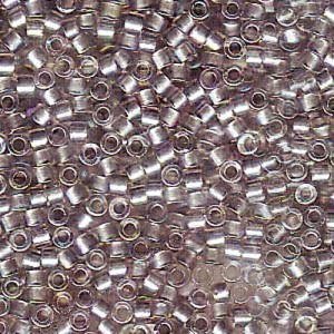 델리카비즈 1.6mm(DB1772번 : Sparkling Pewter-Lined Crystal AB) - 3g