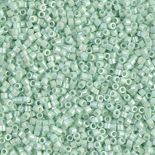 델리카비즈 1.6mm(DB1506번 : Light Mint Opaque AB) - 3g