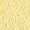 델리카비즈 1.6mm(DB1521번 : Pale Yellow Matte Opaque AB) - 3g