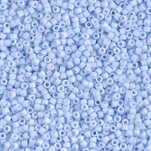 델리카비즈 1.6mm(DB1527번 : Light Sky Blue Matte Opaque AB) - 3g