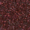 델리카비즈 2.2mm(DBM105번 : Red Transparent Gold Luster) - 3g