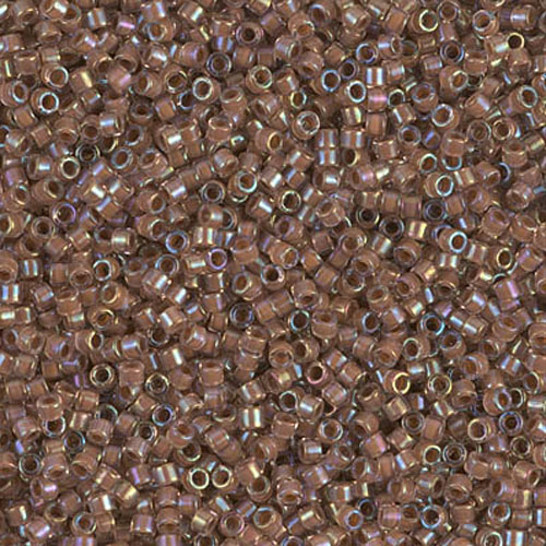델리카비즈 1.6mm(DB1732번 :Cocoa-Lined Crystal AB) - 3g