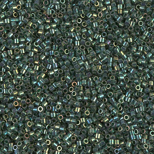 델리카비즈 1.3mm(DBS125번 : Emerald Gold Luster) - 3g