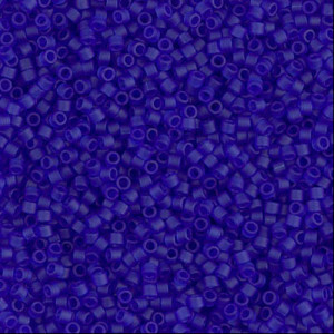 델리카비즈 1.6mm(DB748번 : Blue Matte Transparent) - 3g