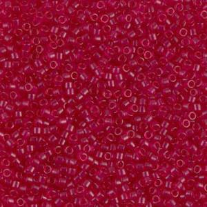 델리카비즈 1.6mm(DB775번 : Fuchsia Dyed Matte Transparent) - 3g