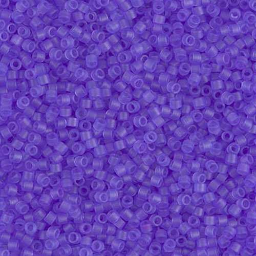 델리카비즈 1.6mm(DB783번 : Purple Dyed Matte Transparent) - 3g