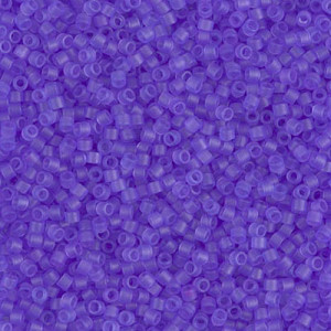 델리카비즈 1.6mm(DB783번 : Purple Dyed Matte Transparent) - 3g