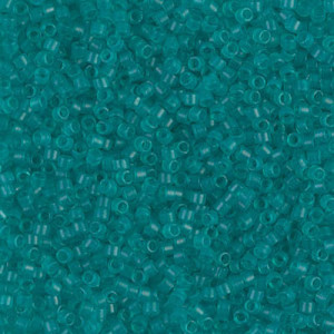 델리카비즈 1.6mm(DB786번 : Turquoise Dyed Matte Transparent) - 3g