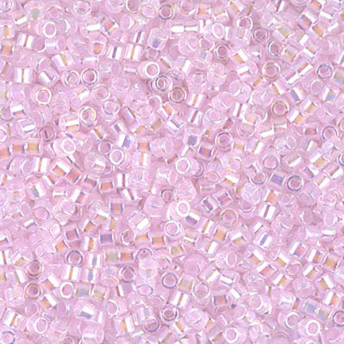델리카비즈 2.2mm(DBM55번 : Pale Pink-Lined) - 3g