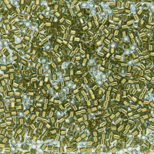 델리카비즈 1.6mm(DB2522번 : Gold Plate Lined Platinum) - 3g