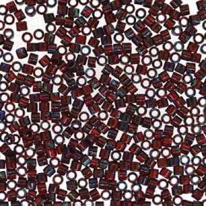 델리카비즈 2.2mm(DBM2263번 : Picasso Opaque Red Garnet) - 3g