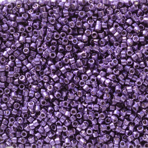 델리카비즈 1.6mm(DB2509번 : Duracoat Galv Dark Lilac) - 3g