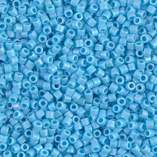 델리카비즈 2.2mm(DBM879번 : Sky Blue Matte Opaque AB) - 3g