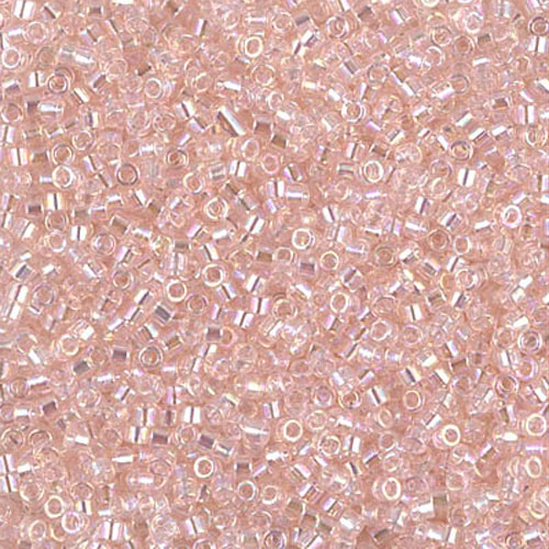 델리카비즈 1.6mm(DB1243번 : Pink Mist Transparent AB) - 3g