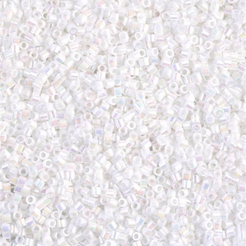 델리카비즈 1.3mm(DBS202번 : White Pearl AB) - 3g