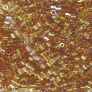 델리카컷비즈 3mm(DBLC100번 : Light Amber Transparent AB) - 3g