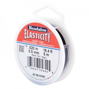 Elasticity 0.5mm(블랙) - 5m