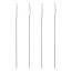 Collapsible Eye Needles Heavy 0.51mm 길이 6.3Cm - 4개