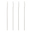 Collapsible Eye Needles Heavy 0.51mm 길이 6.3Cm - 4개