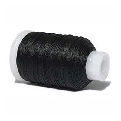 Beadstring Black #FF(0.7mm) - 82m