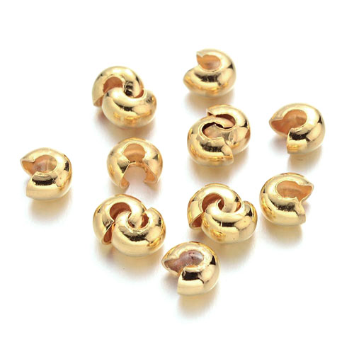 고정볼덮개 4mm(금도금) - 10개