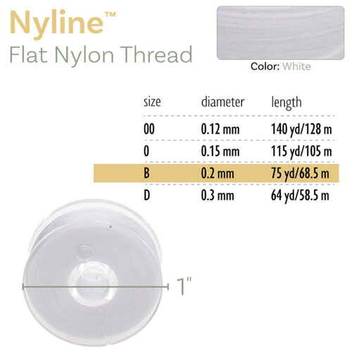 Nyline 실 0.2mm - 68m