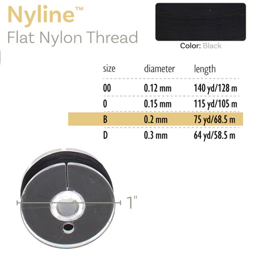 Nyline 실 0.2mm - 68m