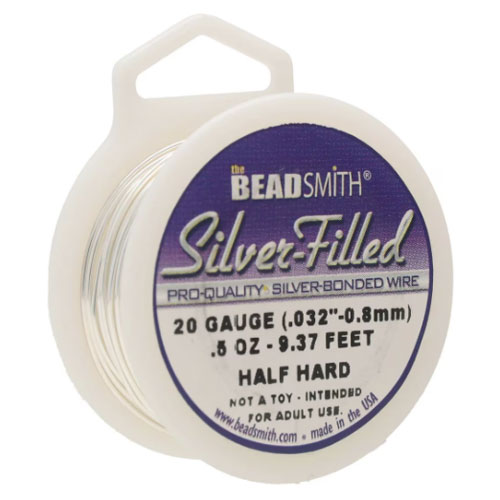 Silver Filled Half Hard 20ga 0.81mm - 2.8m