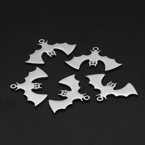 201 스테인레스 박쥐 펜던트 27x17mm - 1개