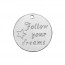 304스테인레스 Follow your dreams 펜던트 20mm - 1개
