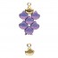 Karavos-ginko Bead End - 2개