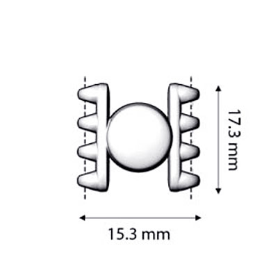 Ateni-superduo Mag Clasp - 1개