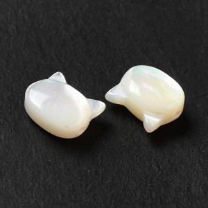 자개 고양이 6x7mm - 1개