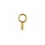 14K 골드필드 Crimp Endcap - 1개