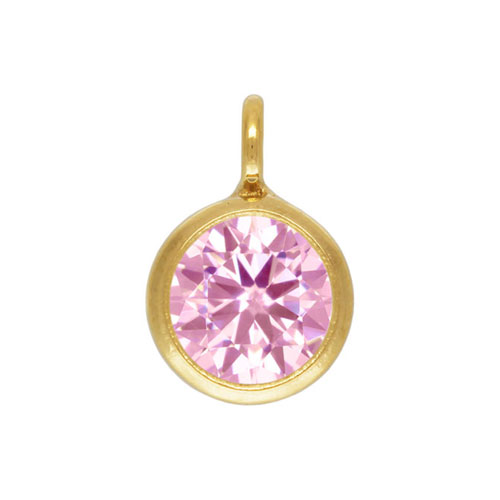 14K 골드필드 펜던트 7x5mm - 1개