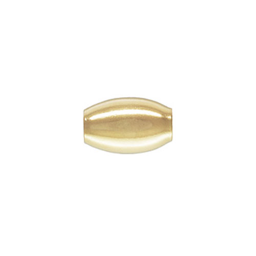 14K 골드필드 오발 5x3mm - 2개