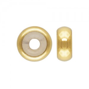 14K 골드필드 Stopper Bead 2.7x7.0mm - 1개