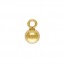 14K 골드필드 볼 펜던트 3mm - 1개