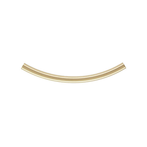 14K 골드필드 Curved Tube 2.0x30.0mm - 1개