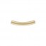 14K 골드필드 Curved Tube 3.0x20.0mm - 1개