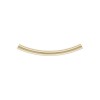 14K 골드필드 Curved Tube 2.0x25.0mm - 1개